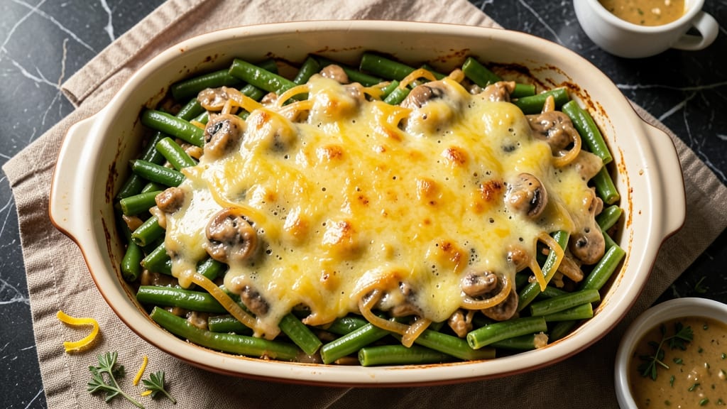 Boston Market Green Bean Casserole Recipe: Cheesy Onion Crunch That Rivals the Original