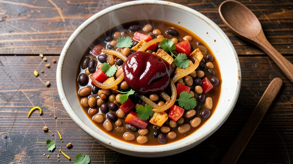 Bob's Red Mill 13 Bean Chili Recipe: Hearty Pantry Simmer With Earthy Depth and Crispy Tortilla Crowns