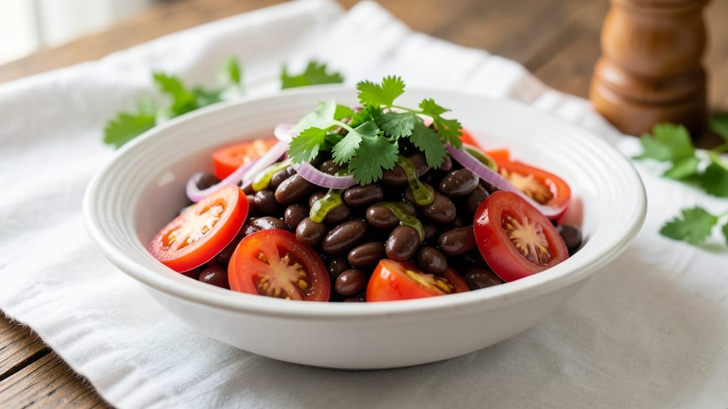 Baja Fresh Black Bean Salsa Recipe: Zesty Lime and Cilantro Kick