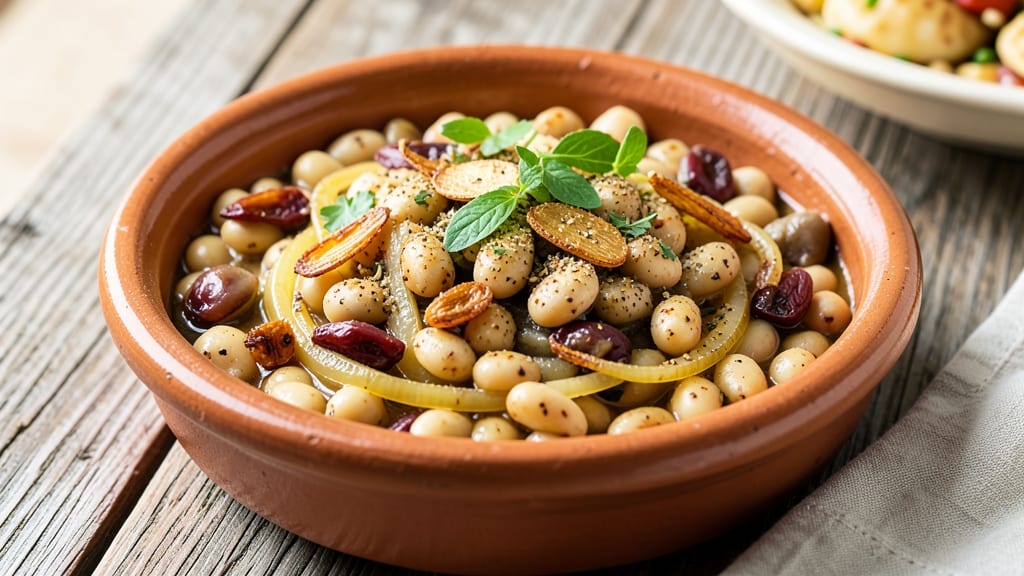Bean Tagine Recipe: Moroccan Spice-Stewed Beans with Crispy Topping