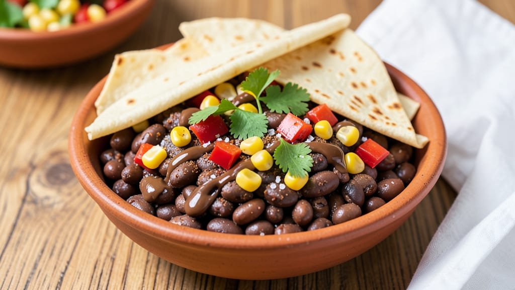 Best Black Bean Recipe Using Canned Beans: Smoky Cumin and Charred Tortilla Crunch Fusion *(Rejected, Duplicate)*