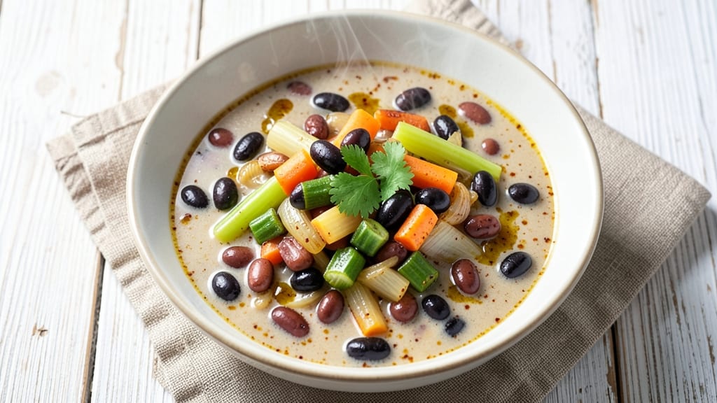 Bean Medley Soup Recipe: Slow-Simmered Pantry Staples With Deep Okra Richness