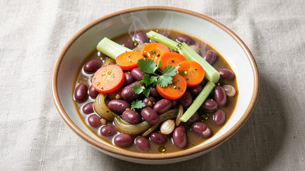 Borlotti Beans Stew Recipe: Earthy Umami Simmer With Crispy Topping Twist