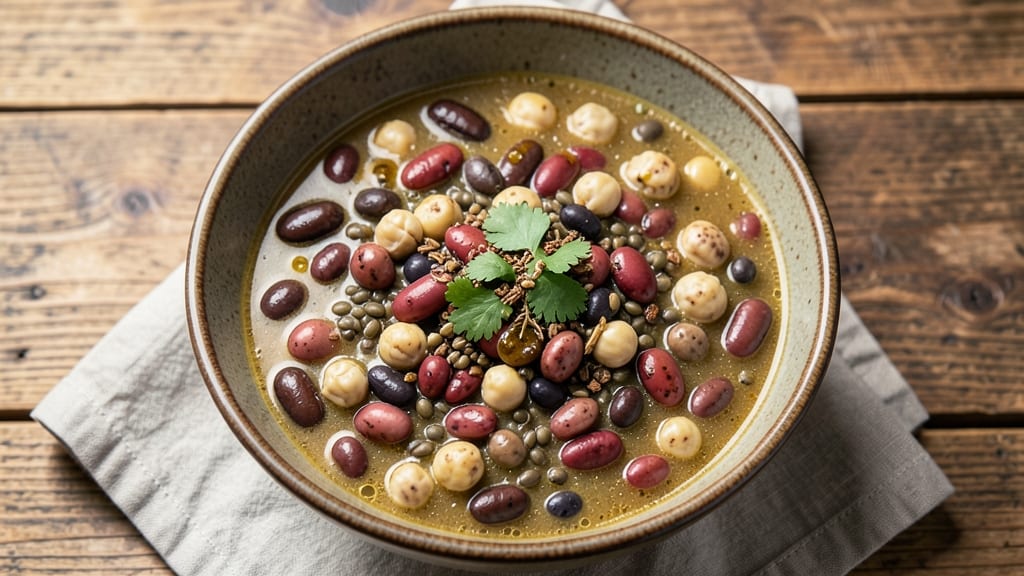 Slow Cooker 9 Bean Soup Recipe: Hearty Pantry-to-Pot Simmer With Earthy Depth