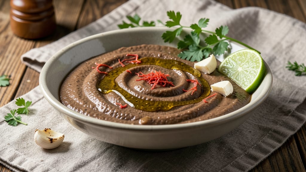 Black Bean Hummus Recipe Vegan: Silky Smooth With Charred Lime Zest