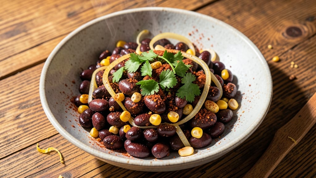 Bean Taco Filling Recipe: Spiced Black Bean and Corn Heartiness