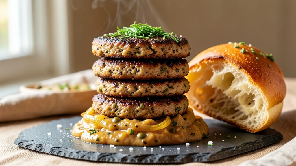 Broad Bean Burgers Recipe: Earthy Green Protein With Crispy Texture