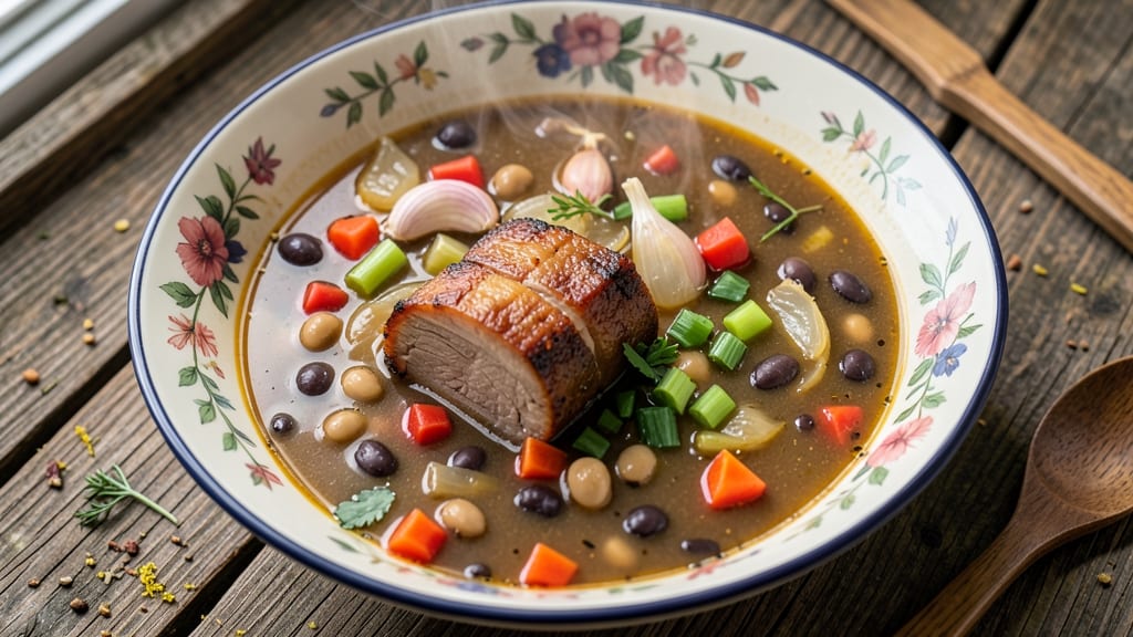 Bob Evans Ham and Bean Soup Recipe: Smoky-Sweet Simmer With Crispy Tortilla Crowns